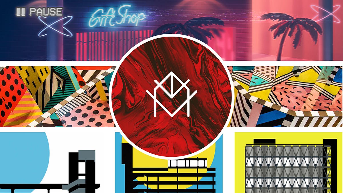 RISE of Vaporwave Memphis and Brutalism in Design RISE of Vaporwave Memphis and Brutalism in Design