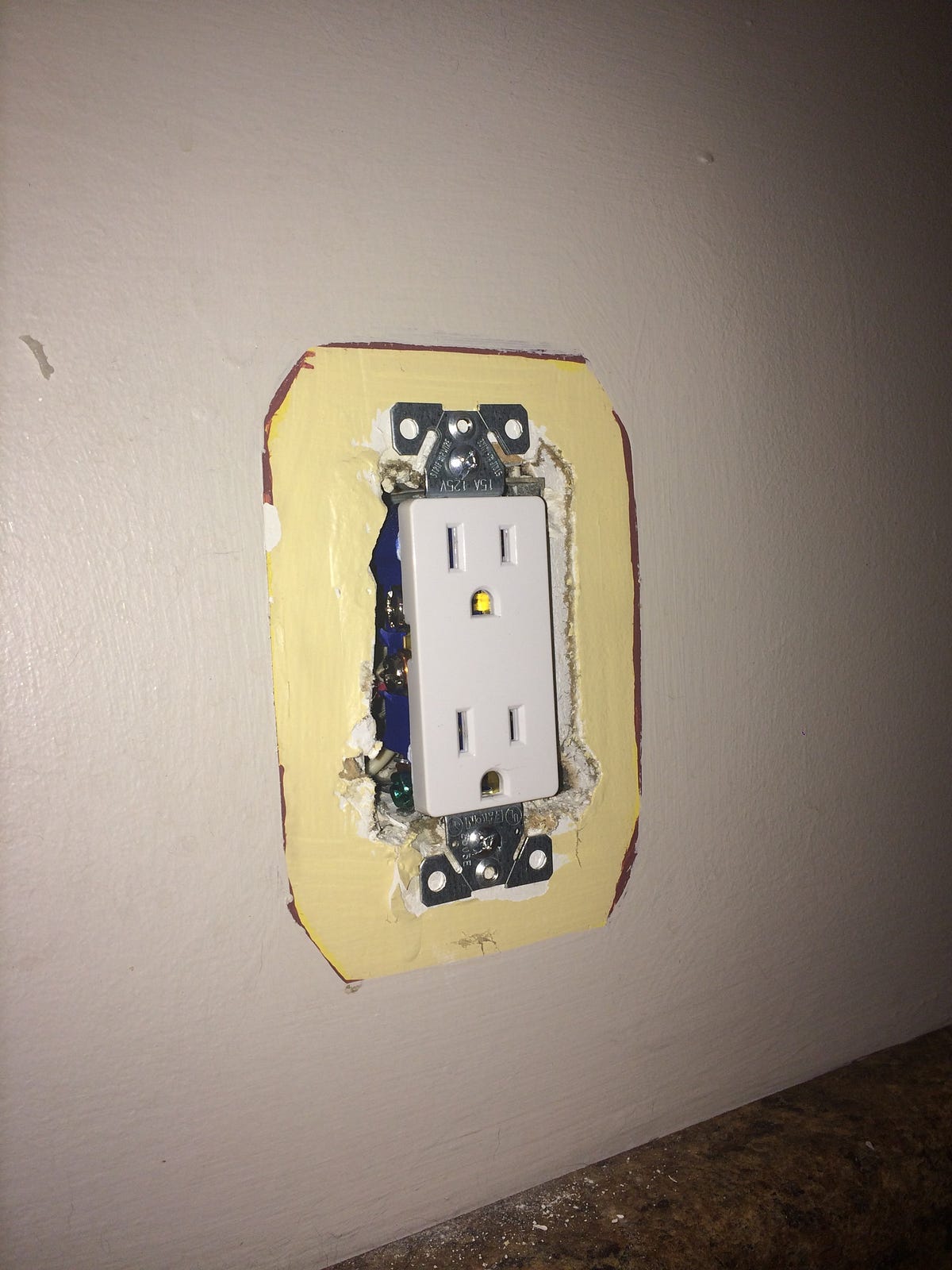 New switches and outlets can really add a clean, new feel to a room.