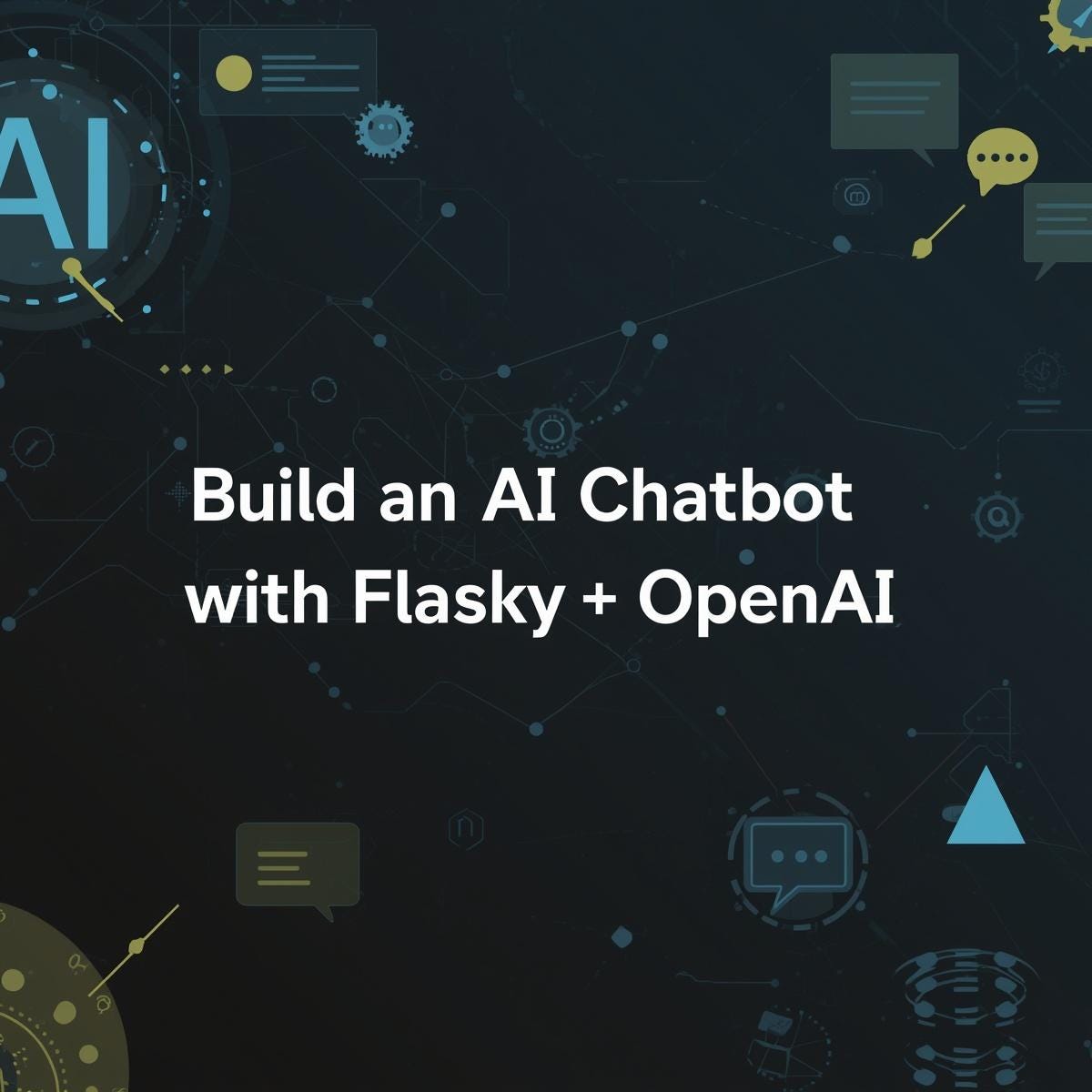 Title: How I Built an AI Chatbot with 
 Python Flask and OpenAI API