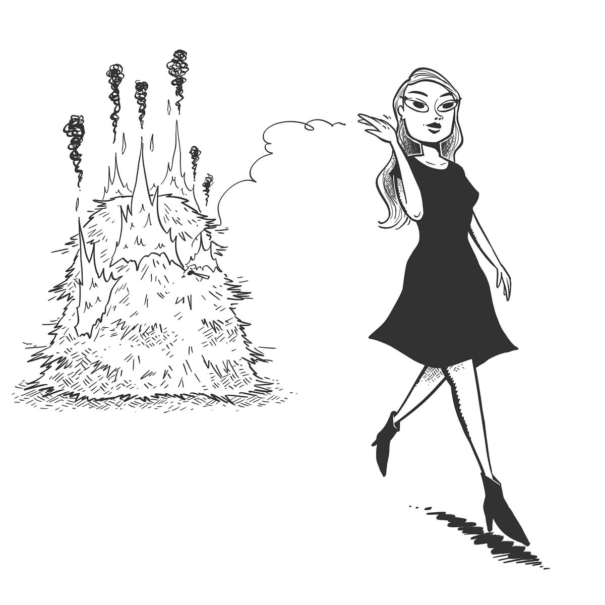 Burn The Haystack Medium