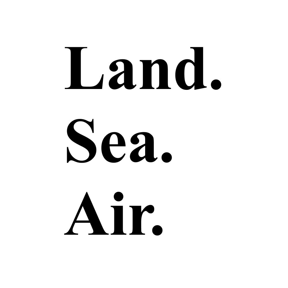 Land Sea Air - Medium