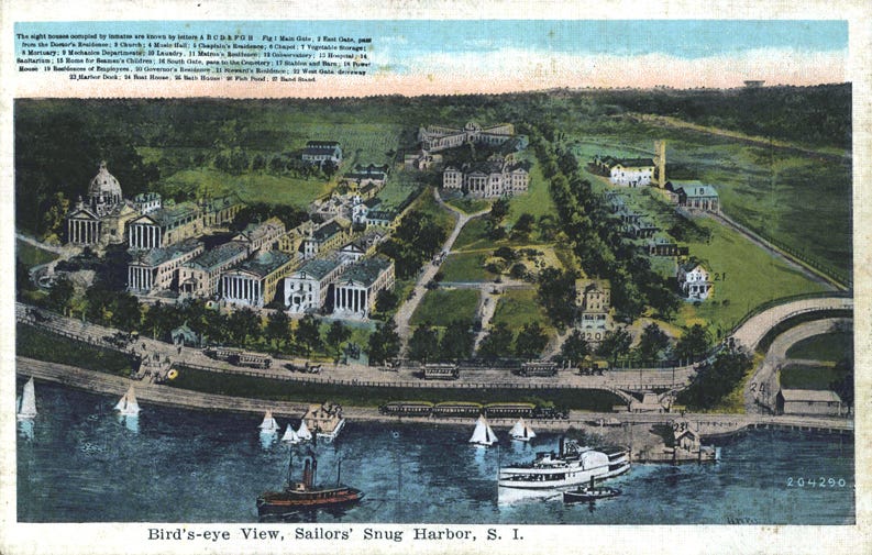 “Wearily, We Seek A Haven”: A Brief History Of Sailors’ Snug Harbor