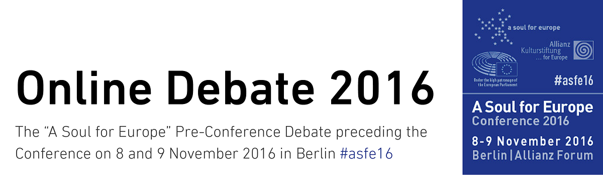 ASfE Online Debate 2016