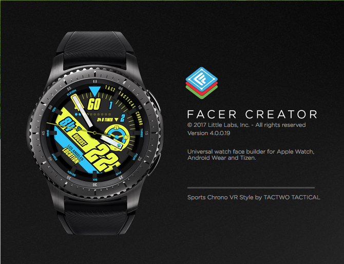 facer galaxy watch active