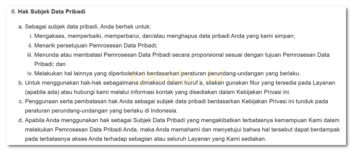 Kebijakan Penanganan Data dan Privasi - eBeasiswa