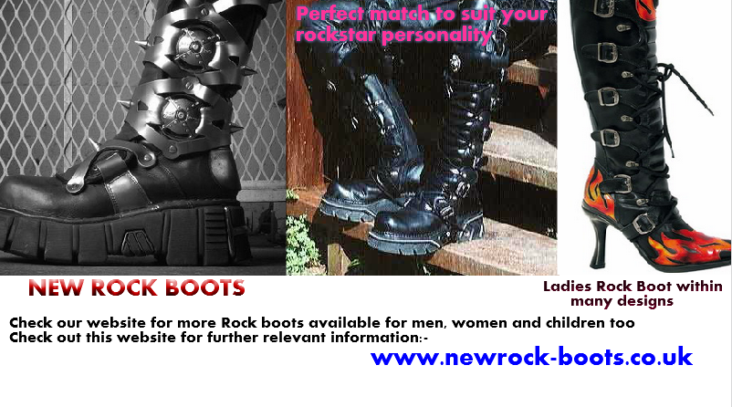new rock boots uk