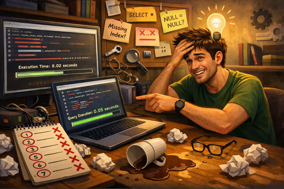 PostgreSQL Queries Took 8 Seconds Until I Found These 7 Stupid Mistakes