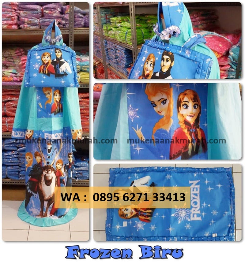  Harga  Mukena Anak Frozen  Trend Busana  Kekinian