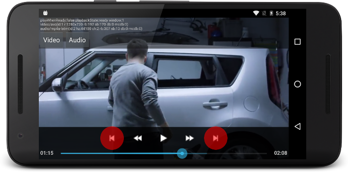 ExoPlayer 2 - Improved demo app – google-exoplayer – Medium