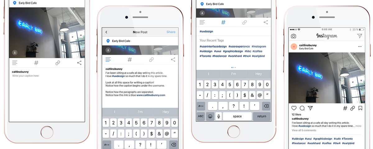 Dear Instagram: Writing captions sucks