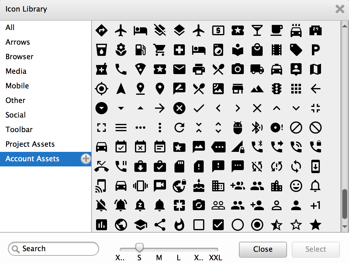 Download Material Design Icons for Balsamiq - Jan Stawarczyk - Medium