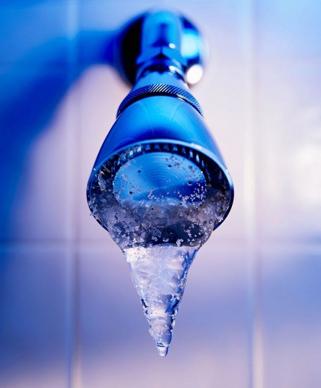 A year of cold showers The Mission Medium