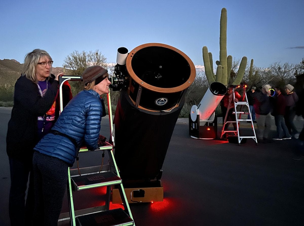 Mount Lemmon SkyCenter hosts third annual Stars Over Sabino event
