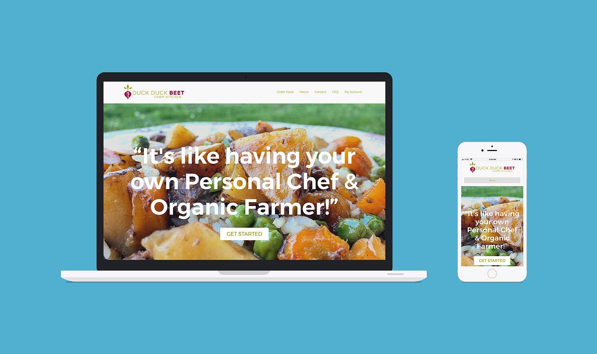 Building an Ecommerce Website for a Farm to Table Business