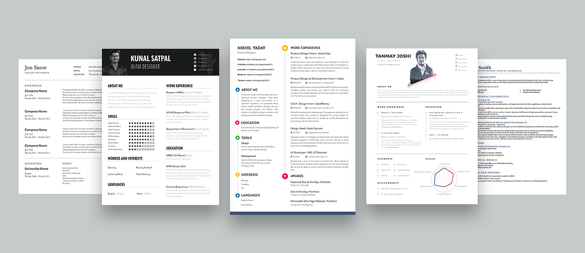 How To Design Your Own Resume – UX Collective
