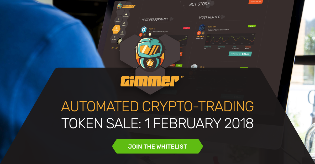 Hasil gambar untuk TOKEN SALE GIMMER