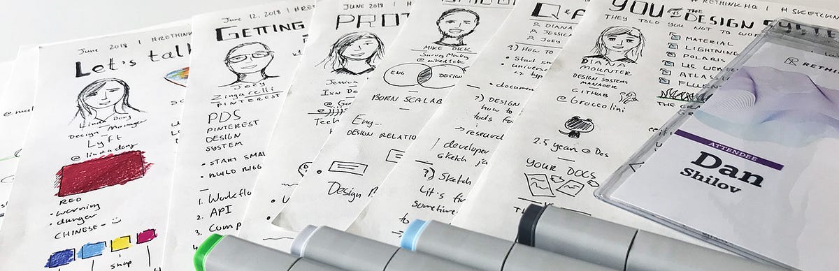 Building a design system architecture that scales unofficial sketchnotes