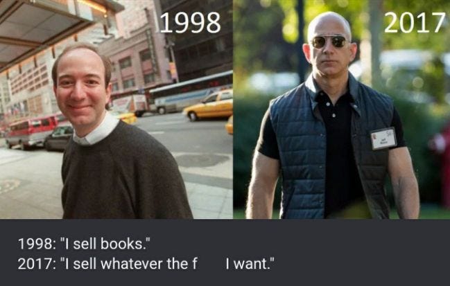 Some advice from Jeff Bezos