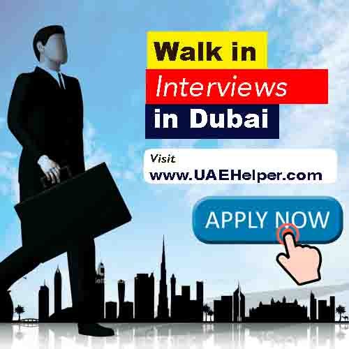 Walk in interviews Dubai - Medium