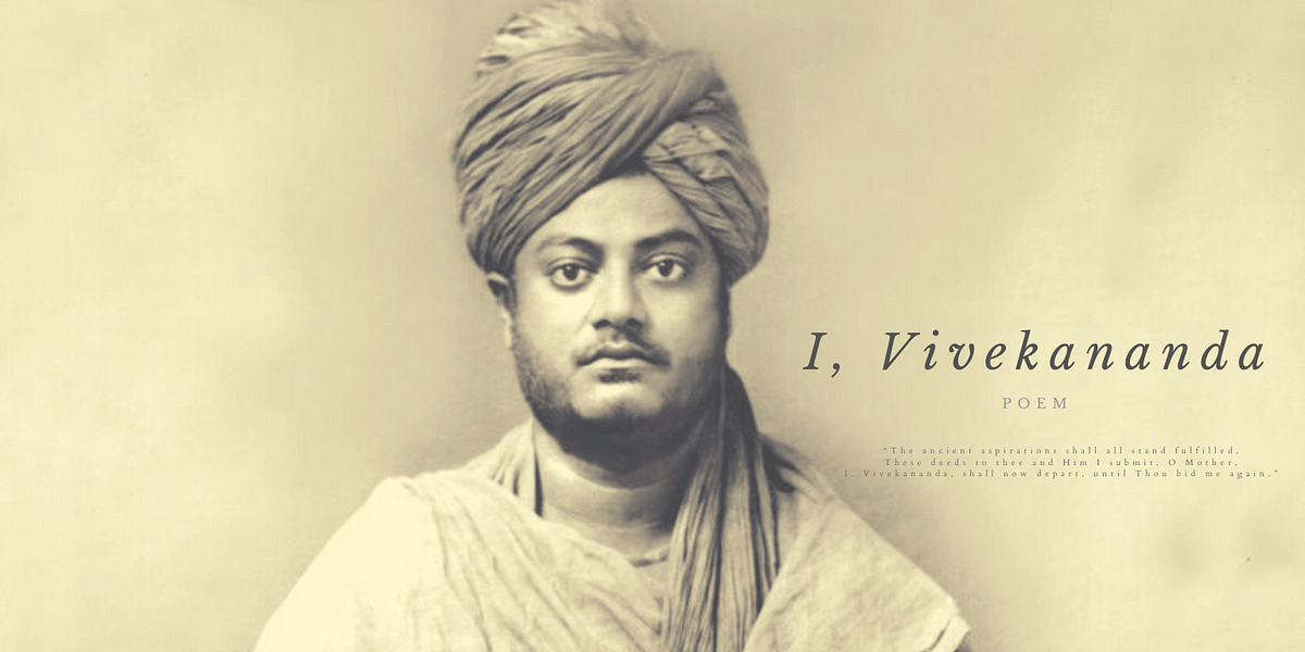 I, Vivekananda