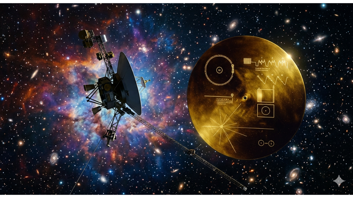 The Golden Record: Humanity’s Message Traveling Through Space The Golden Record: Humanity’s Message Traveling Through Space