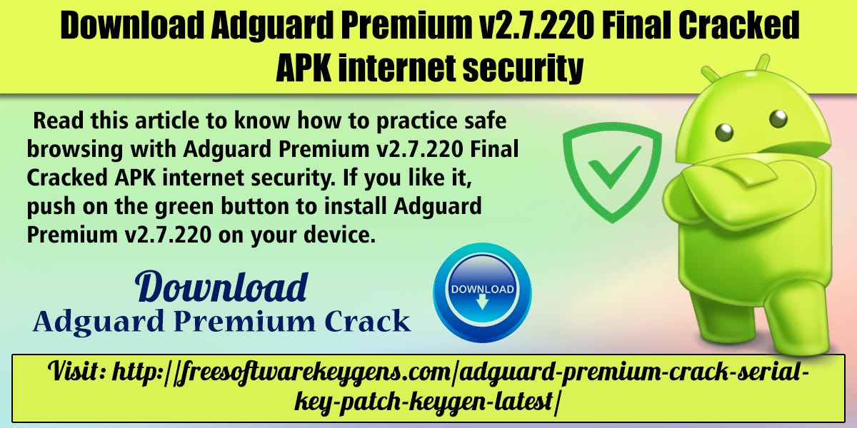 adguard crack download