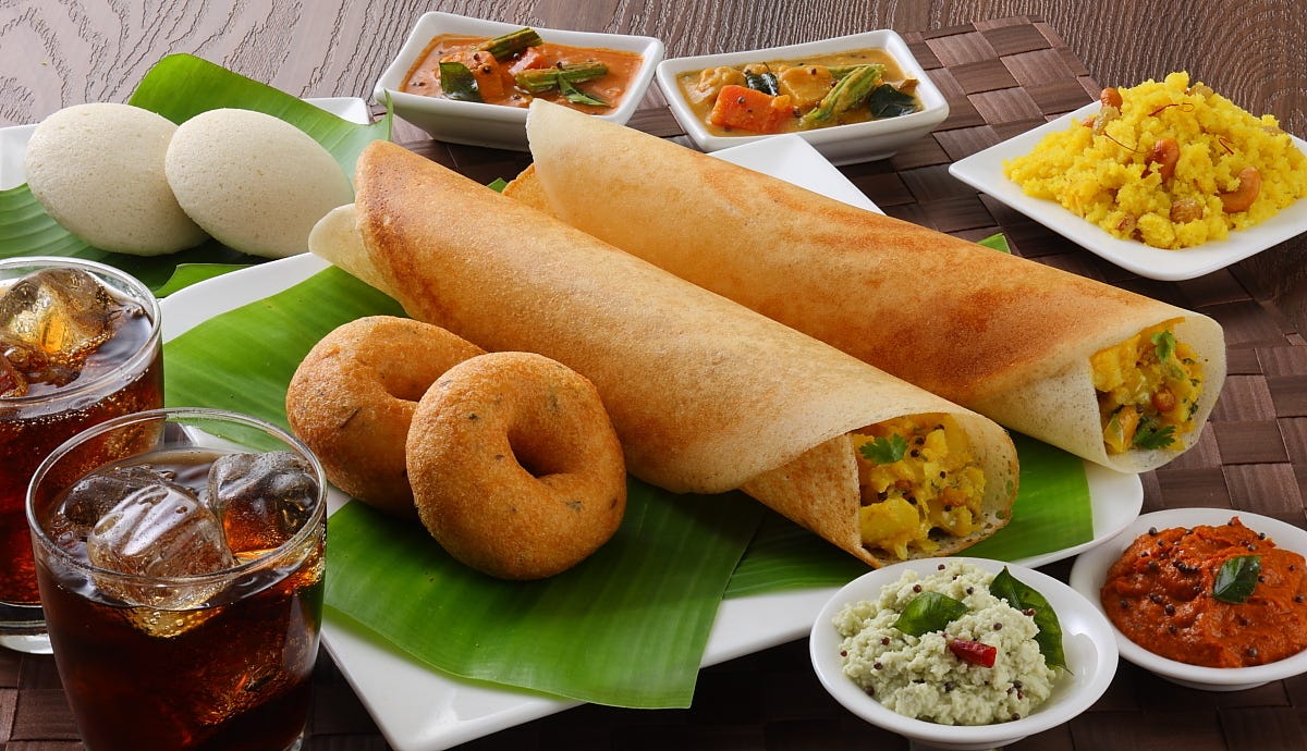 Difference Between South Indian Food and North Indian Food