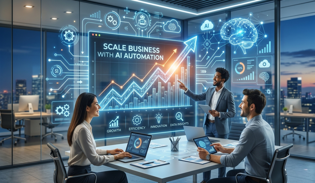 Scale Business with AI Automation in 2026 — Complete Growth Guide