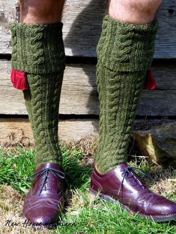What Does a Scotsman Wear Under His Kilt? Socks! Albanach