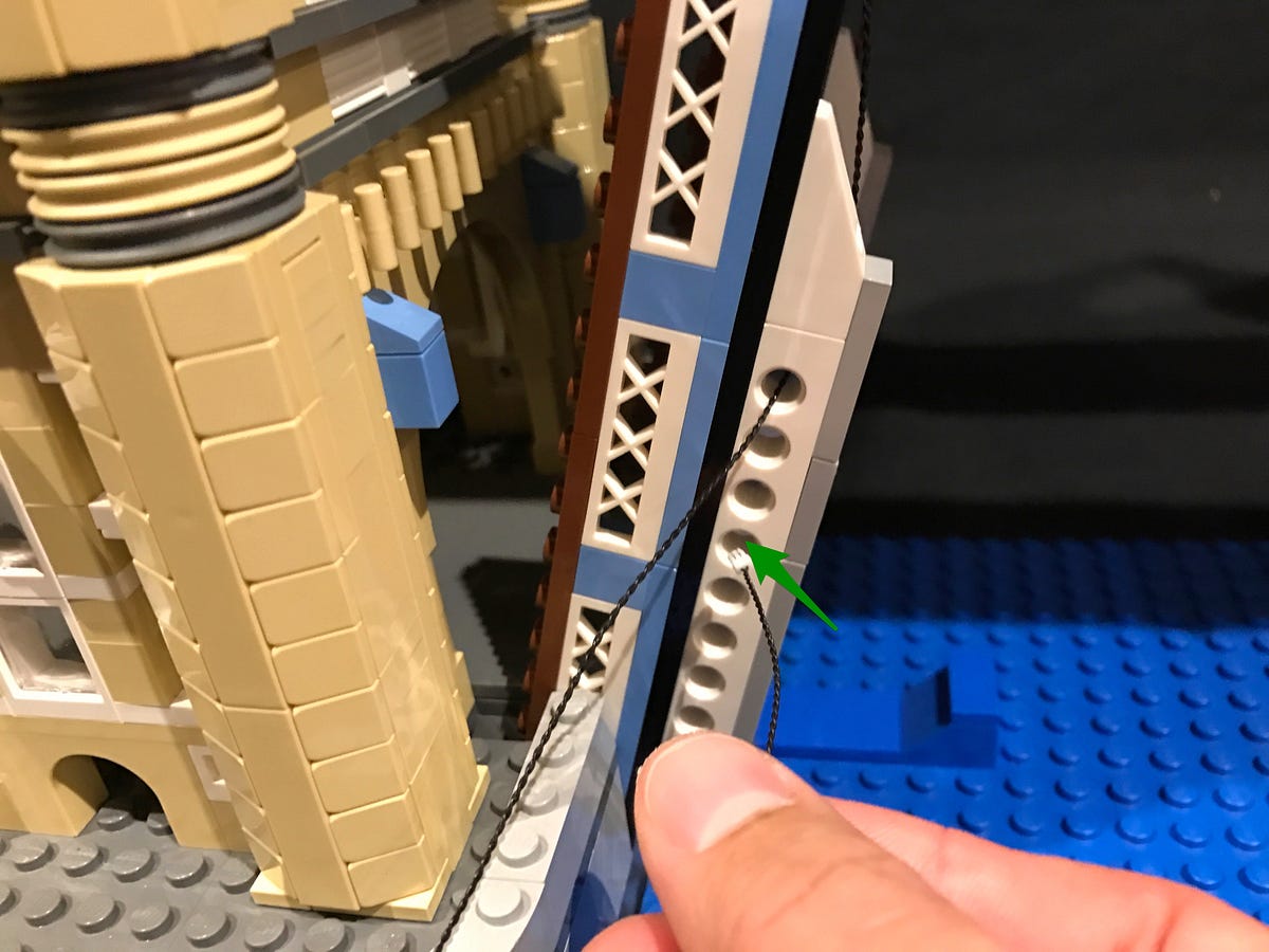 lego tower bridge lights