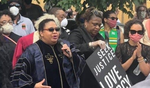 UCC Clergy-led protest in Minneapolis