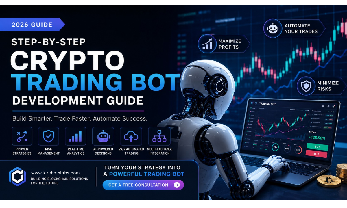 Step-by-Step Crypto Trading Bot Development Guide (2026)