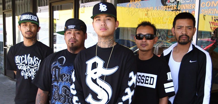 Asian boyz gang kicker