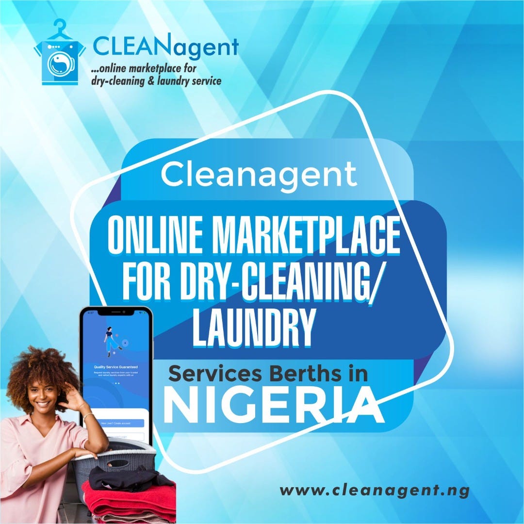 Cleanagent, Online Marketplace for Drycleaning/Laundry Services Berths