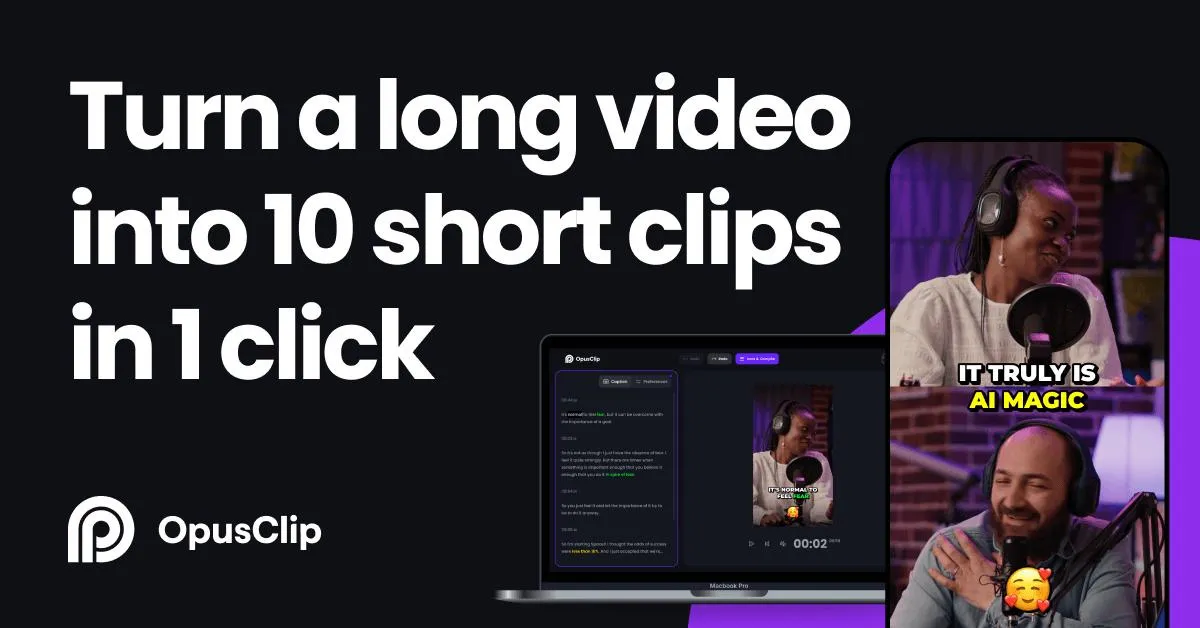 Turn Long Video’s in 10 Short Clips With 1 Click With This AI!