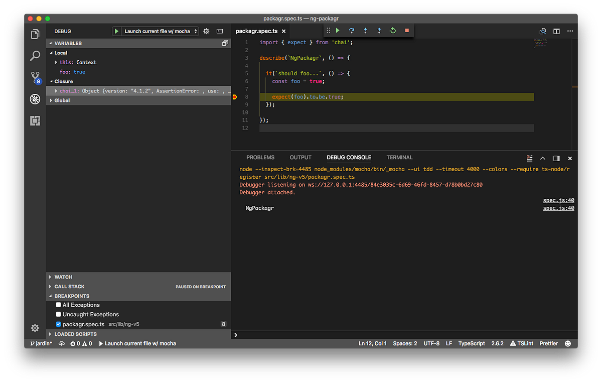 Debugging TypeScript From VSCode Spektrakel Blog Medium