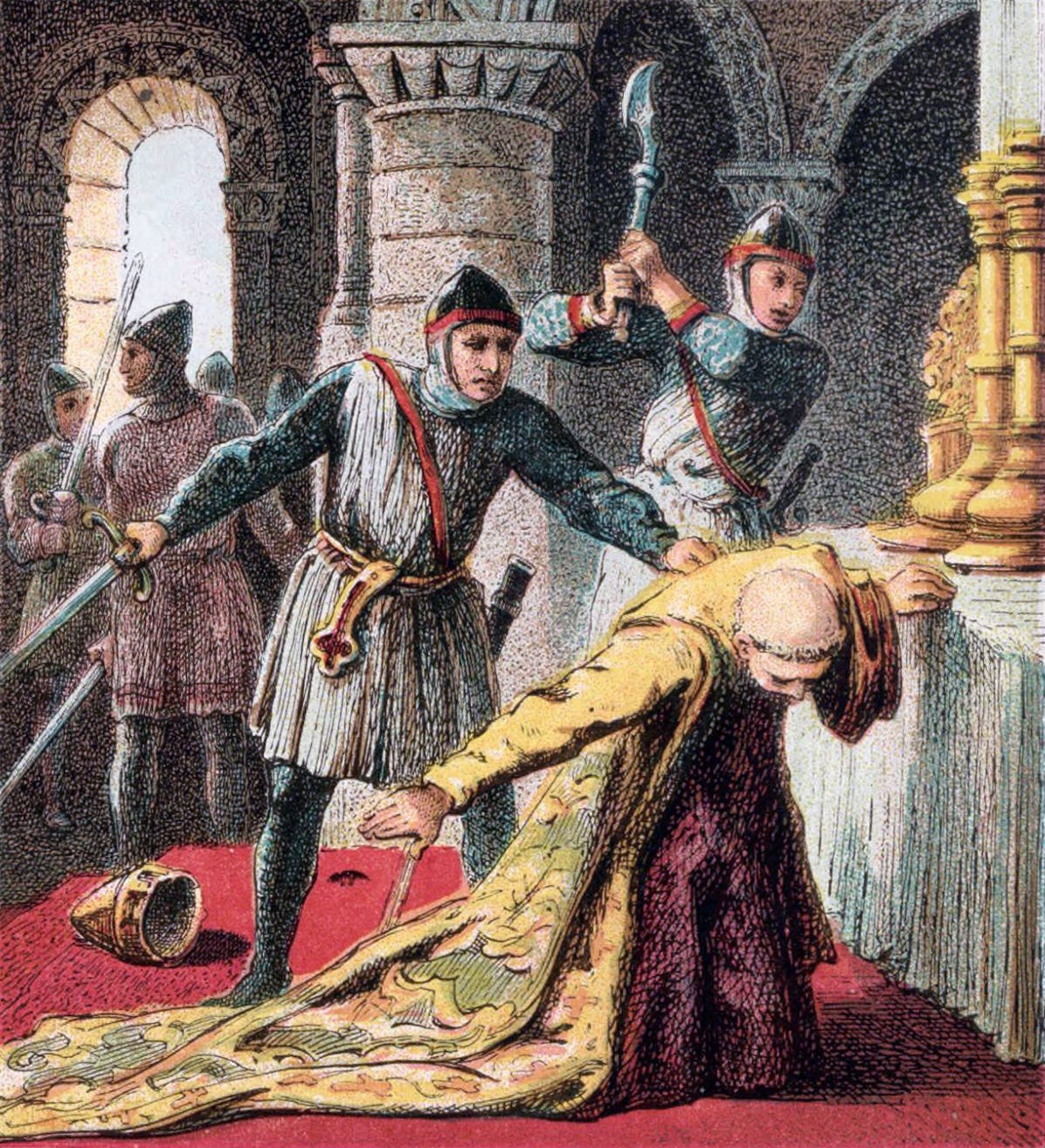 CHAPTERS OF MEDIEVAL HISTORY. I. THOMAS Á BECKET (Spanish Edition)