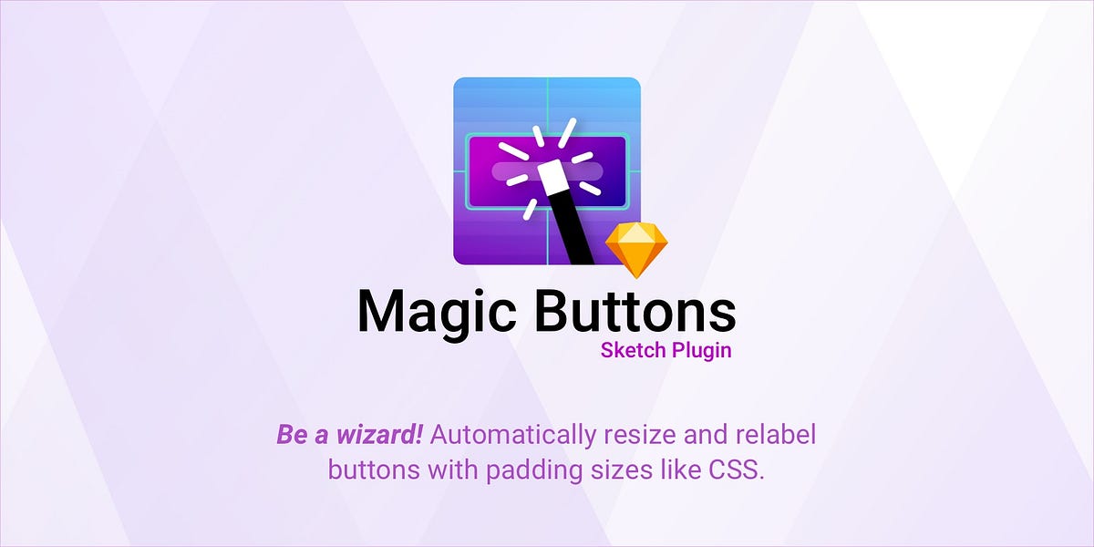 Magic Buttons Sketch Plugin — First release!