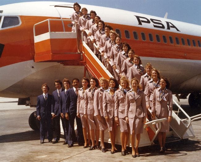 Sexy Stewardesses Were Exploited By Airlines To Sell More Tickets