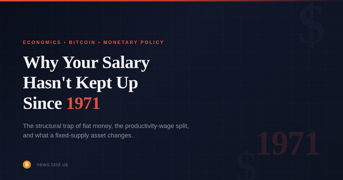 Why Your Salary Hasn’t Kept Up Since 1971