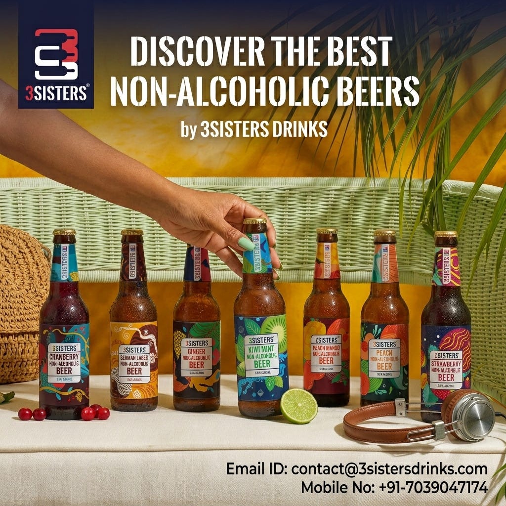 Non Alcoholic Beer in India – Best Non Alcoholic Beer by 3SistersDrinks