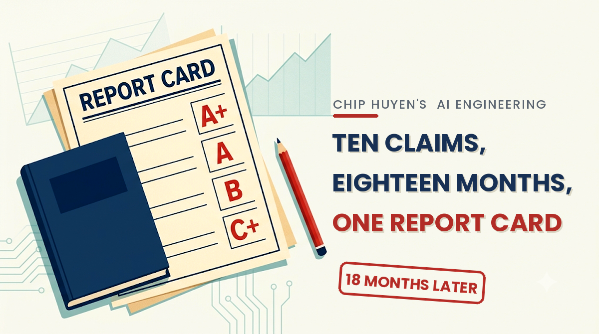 Ten claims, eighteen months, one report card