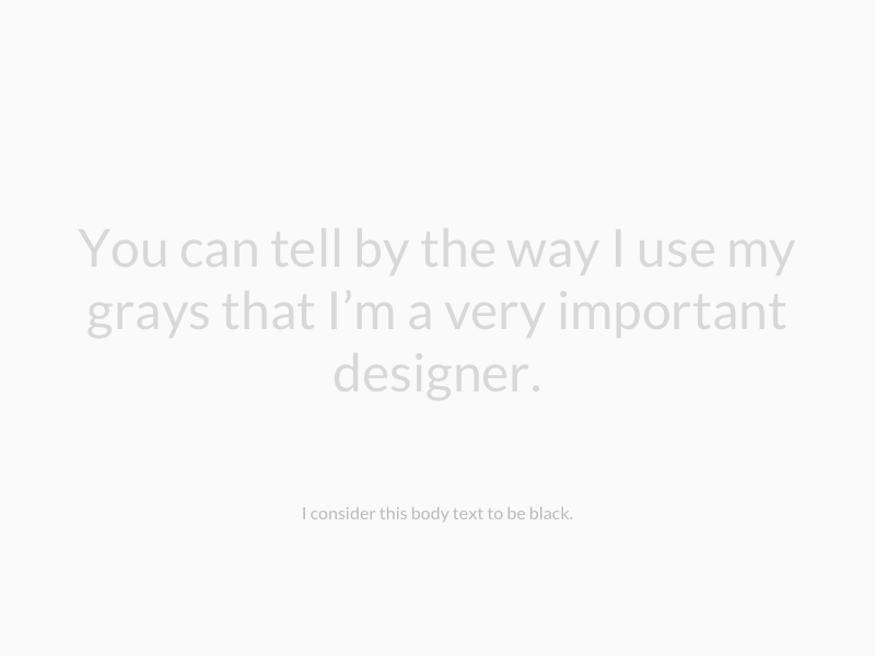 50 Shades of #FAFAFA – Medium