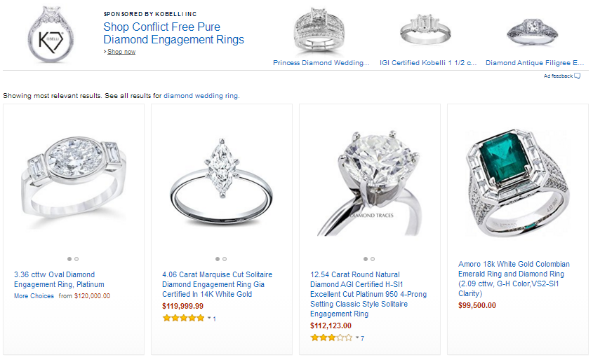 Should Good Diamond Wedding Rings Cost Over Hundred Thousand Dollars ...