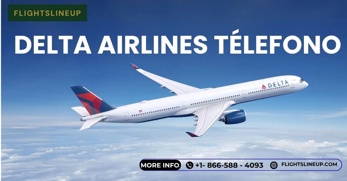 Número de teléfono de Delta Airlines