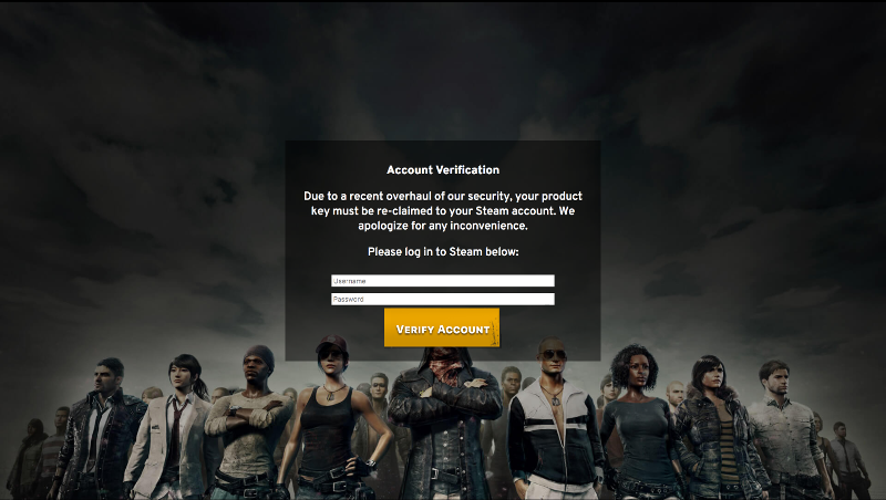 Playerunknown S Battlegrounds Main Menu Is Vulnerable To Hacking - it s completely fake and delivered from a server completely unrelated to pubg or bluehole and could send me your login details if you input them it does