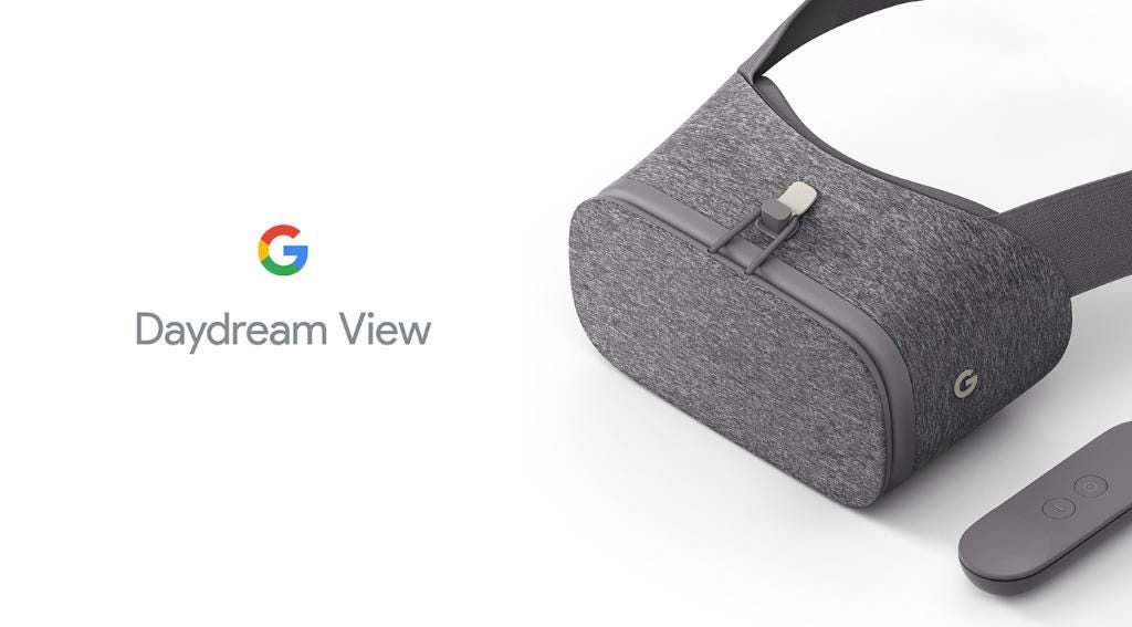 Here is Google’s first virtual reality headset, Daydream View