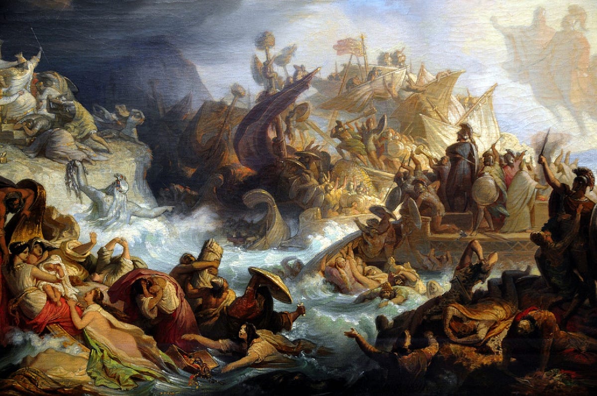 The Battle Of Salamis B A Friedman Medium