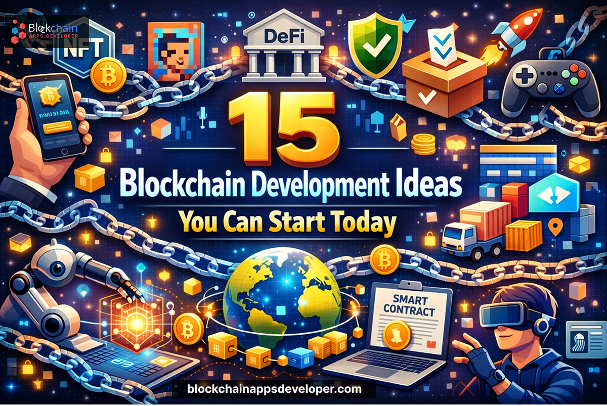 15 Blockchain Development Ideas You Can Start Today