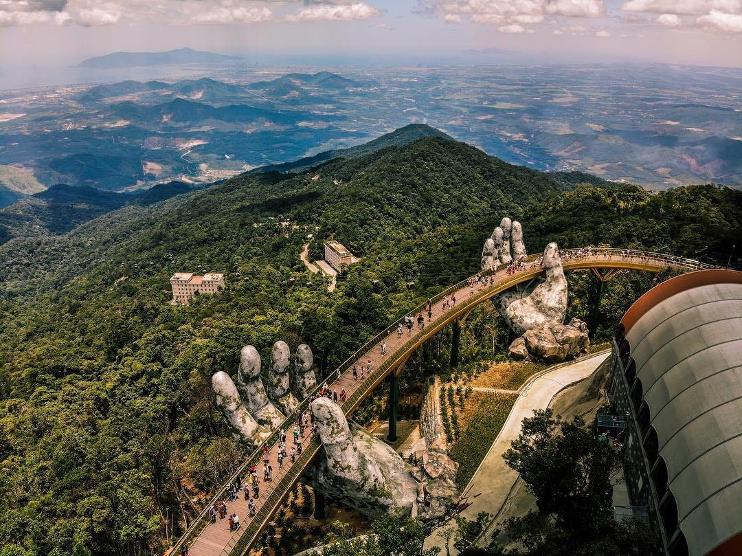 The New Golden Bridge in Vietnam  The best destination of 